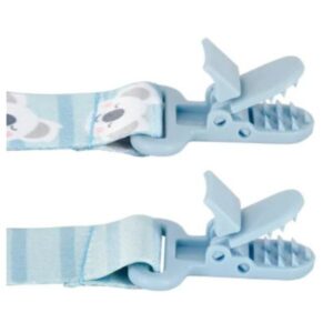 Kit Prendedor de Chupeta Coala Azul