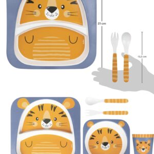 Kit Refeição Bambu Tigrinho