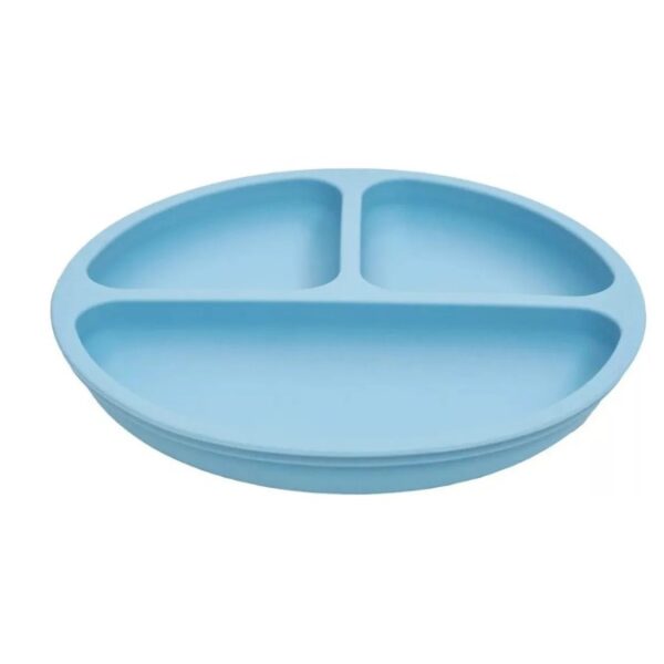 Kit Refeição Introdução Alimentar De Silicone Para Bebê 3Peças - Imagem 2
