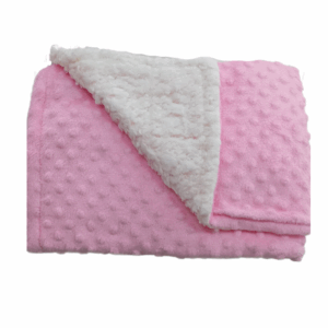 Cobertor Fluffly Dots Rosa - Hug