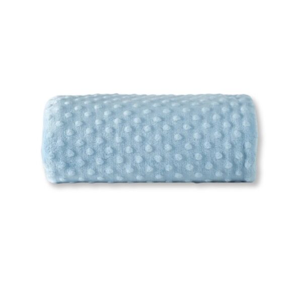 Cobertor Fluffly Dots Azul - Hug - Imagem 2
