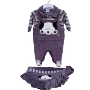 Saída Maternidade em Plush e Pelúcia Boomer Baby