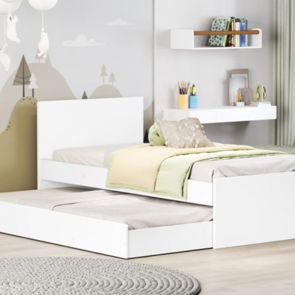 Cama Auxiliar Nino Ollie Lotus Areia Reller - Imagem 2