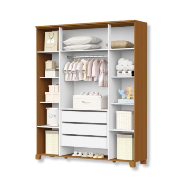 Roupeiro Luna 4 Portas Max Reller - Imagem 2