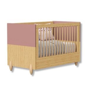 Berço Gracia Naturale com Rosê Reller