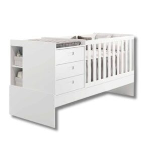 Berço Multiuso Luna Branco Fosco Reller