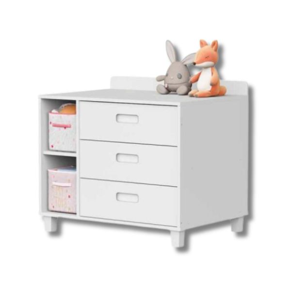 Berço Multiuso Luna Branco Fosco Reller - Imagem 5