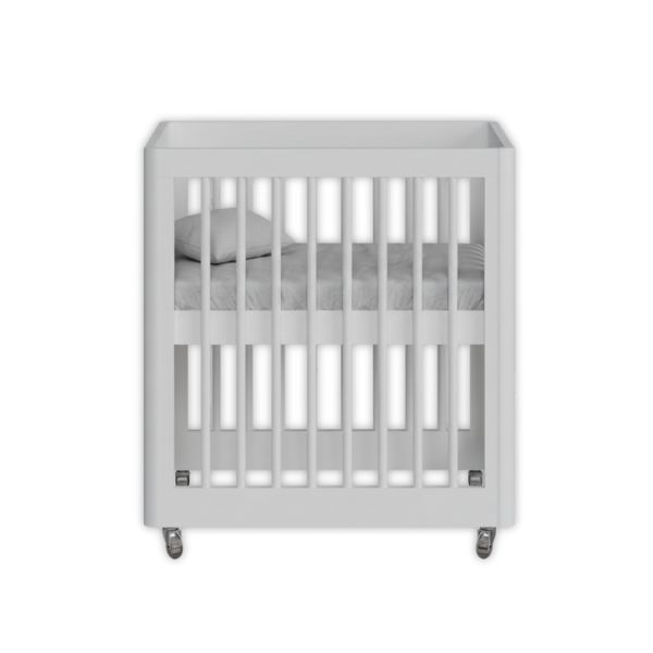 Berço 3 em 1 Evolutivo Coleção Lion Branco Divicar - Imagem 4