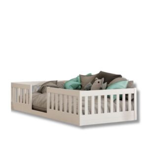 Cama Cercadinho Casal Montessori Puppi Mobile