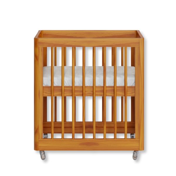 Berço 3 em 1 Evolutivo Coleção Lion Amadeirado Cor Carvalho Avelã Divicar - Imagem 7